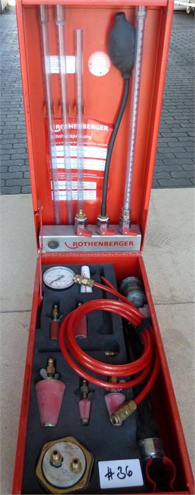 Gasleitungsprüfgerät ROTHENBERGER ROTEST GW 150/4